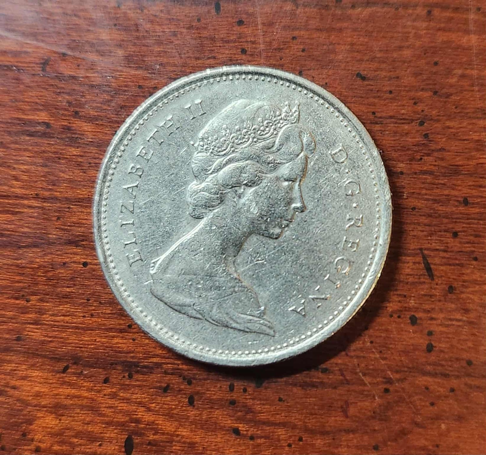 Canada 25 Cents Coin 1974 Queen Elizabeth II