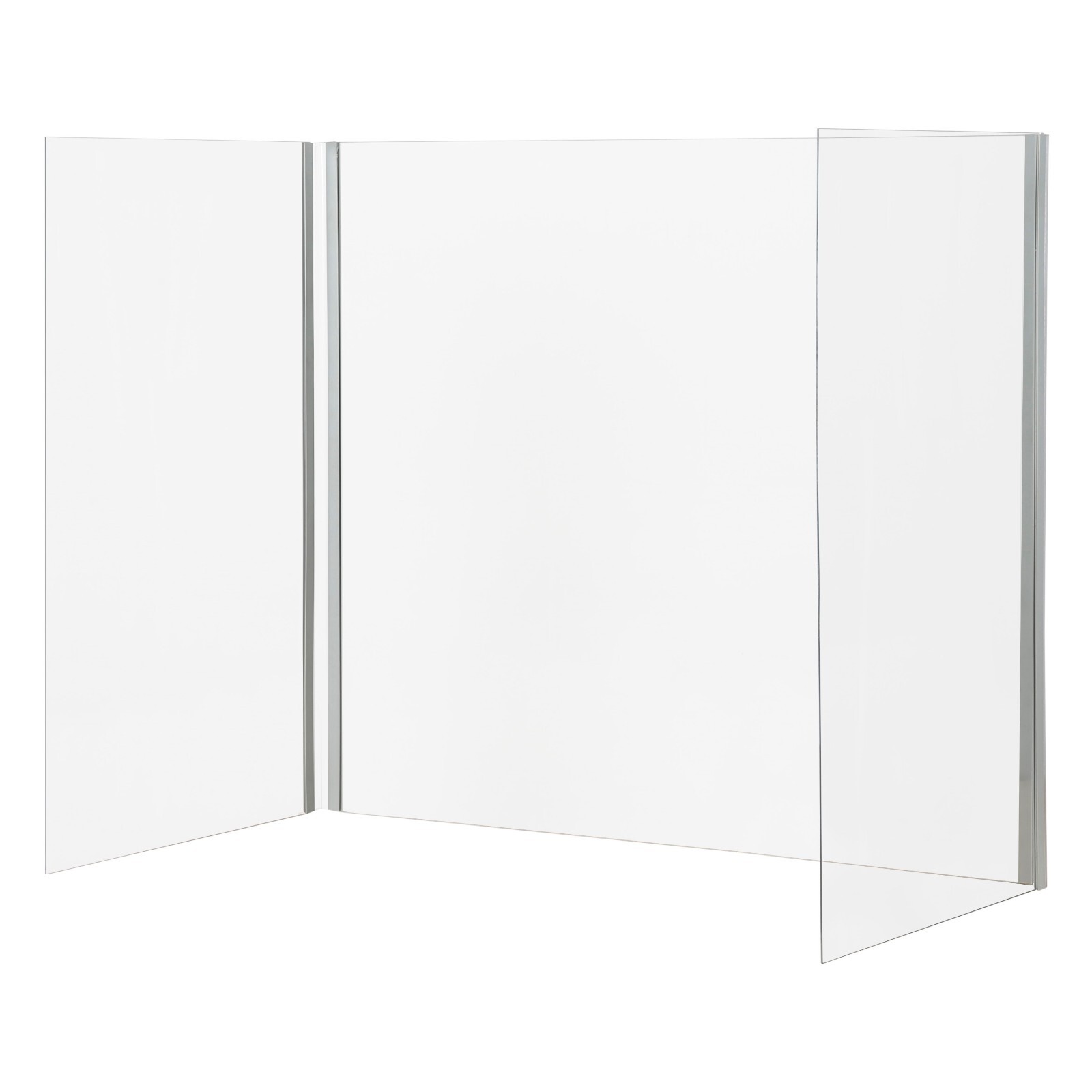 Foldable Sneeze Guard Portable Student Desk Divider Clear Table Panel Shield