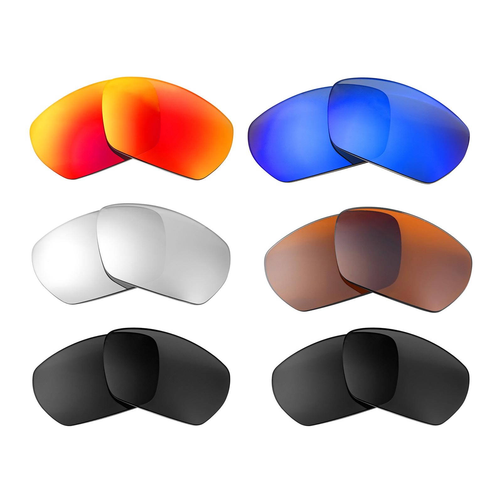 Walleva Replacement Lenses For Costa Del Mar Tuna Alley - Multiple Options
