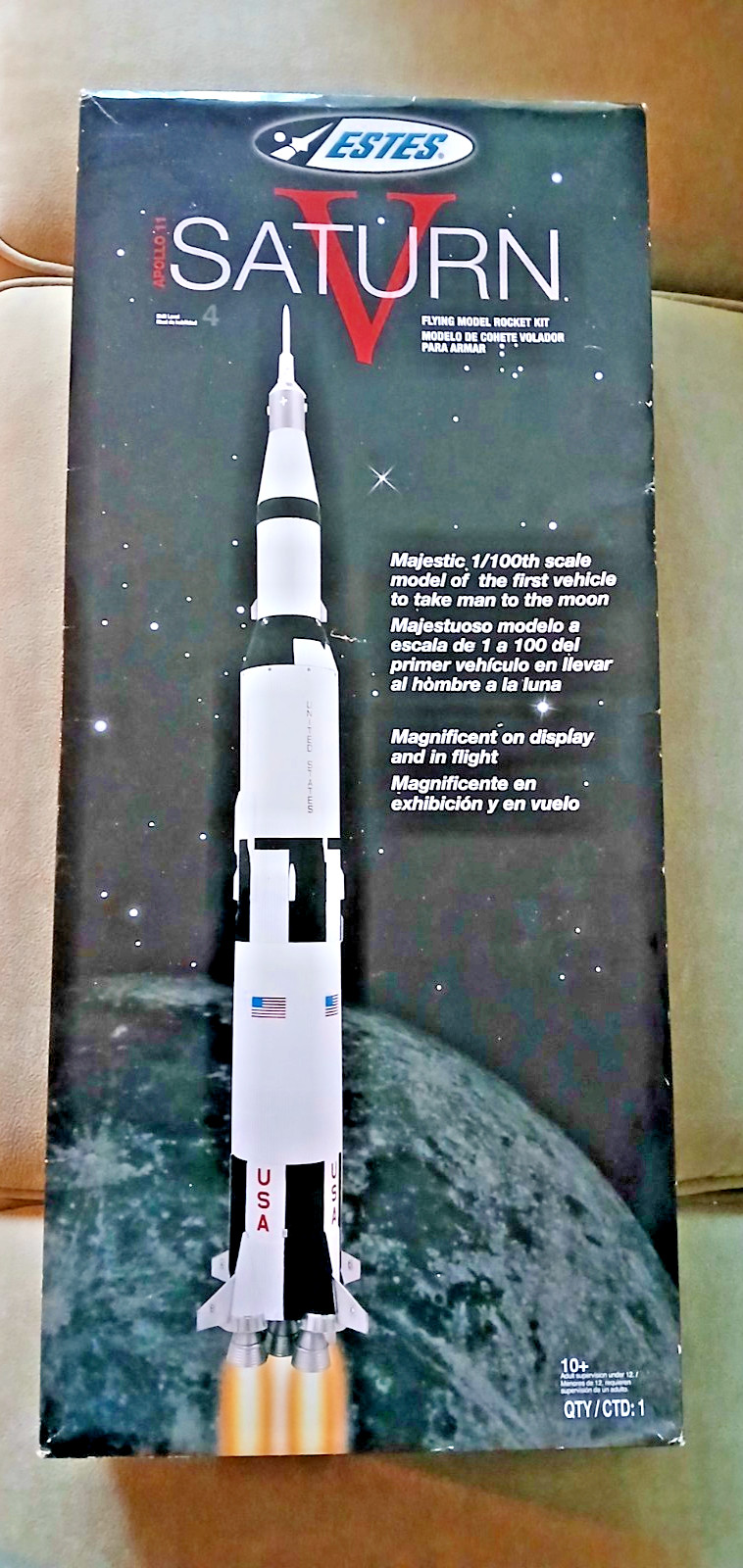 Estes Saturn V Model Rocket Kit 1/100 #2157
