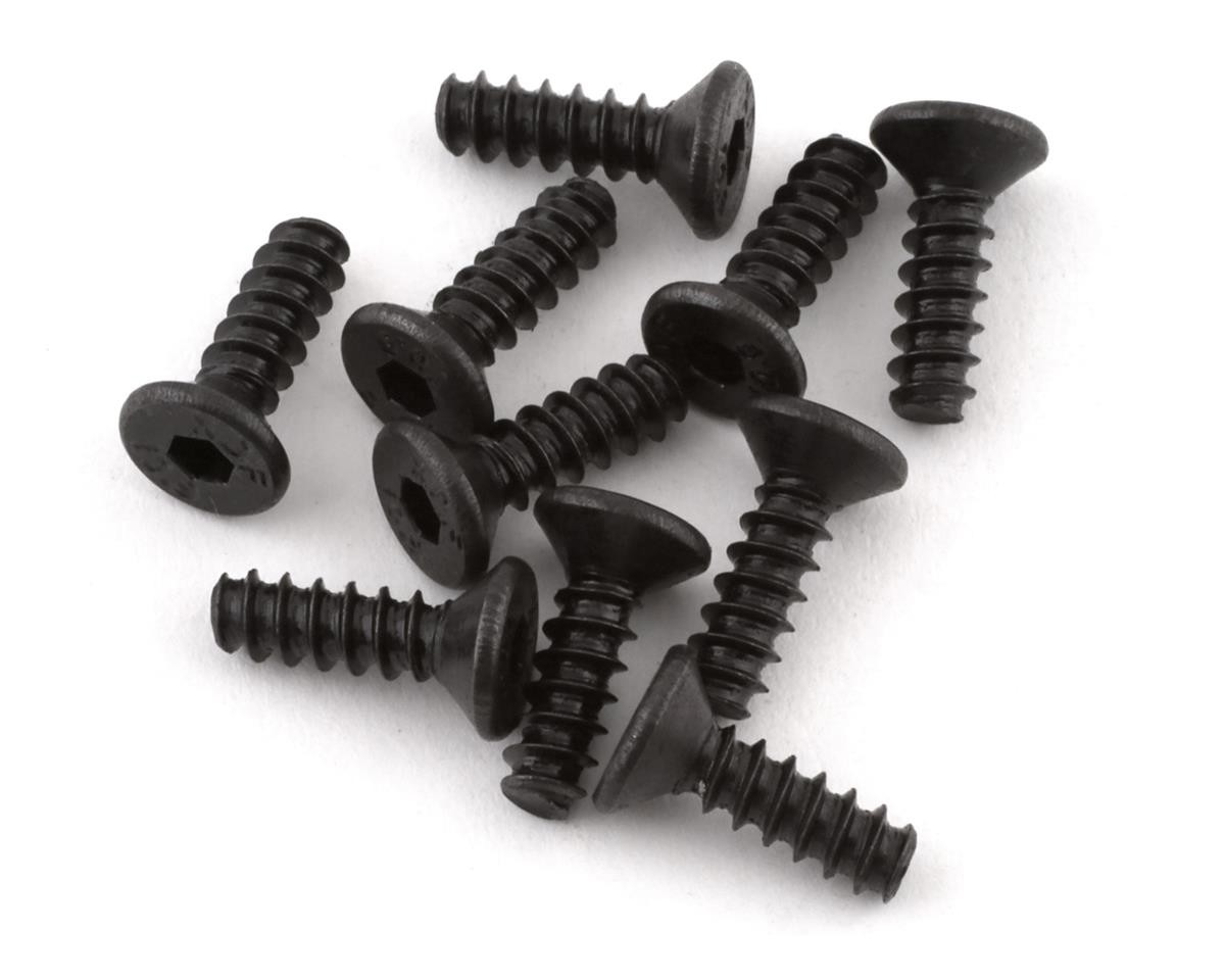 Kyosho 3x10mm Flat Head Screws (10) [KYO1-S33010TPH]