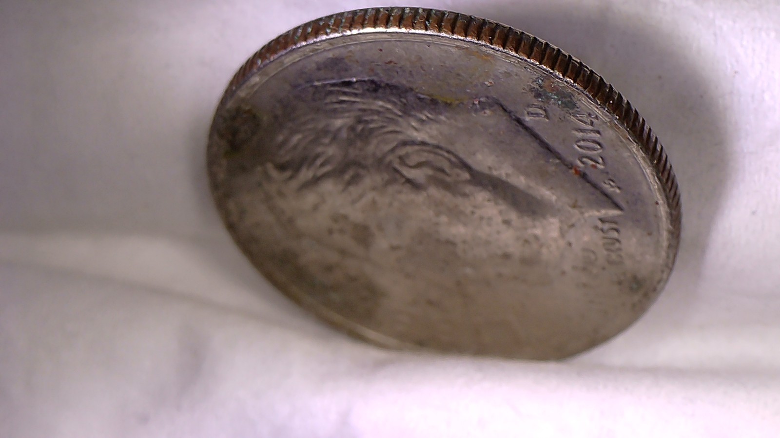 RARE 2014 DENVER ROOSEVELT MULTIPLE MINTING ERROR DIME.