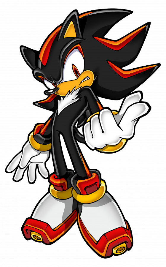 Shadow Sonic Weatherproof Anime Sticker 6" Car Decal