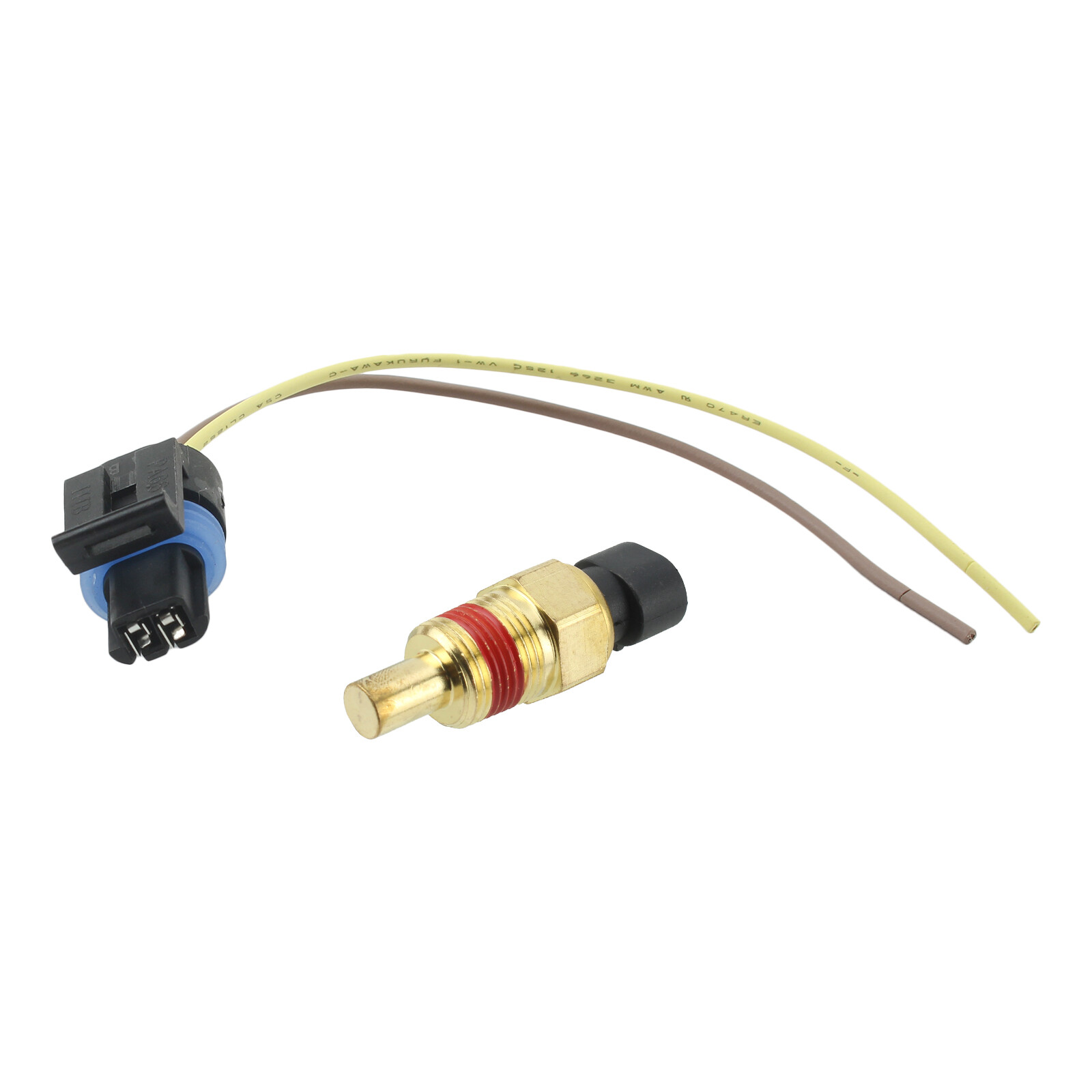 Coolant Temperature Sensor Water Temp Sender & Connector Pigtail for Chevy GMC
