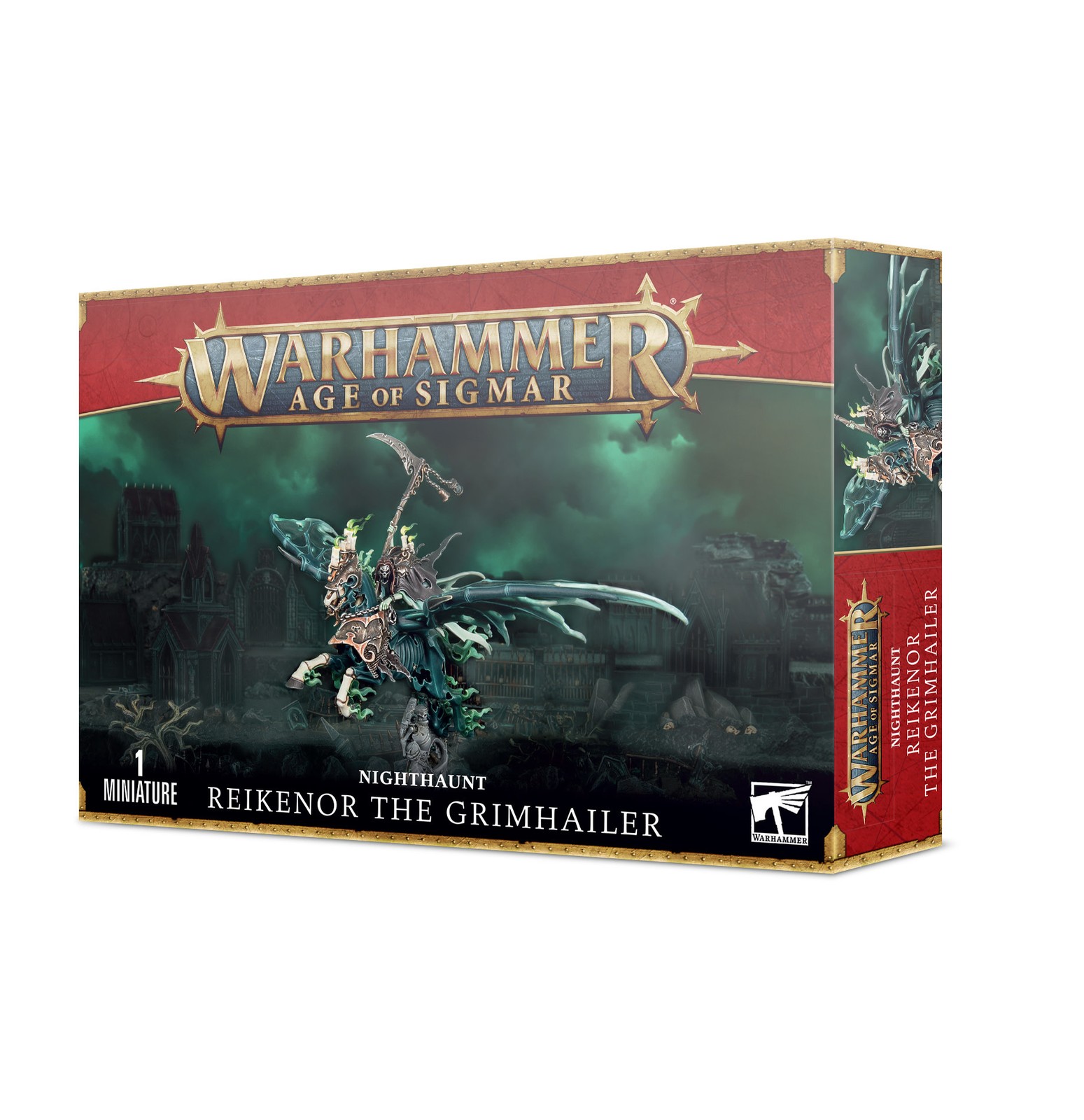 Warhammer Age of Sigmar : Nighthaunt: Reikenor the Grimhailer NIB!