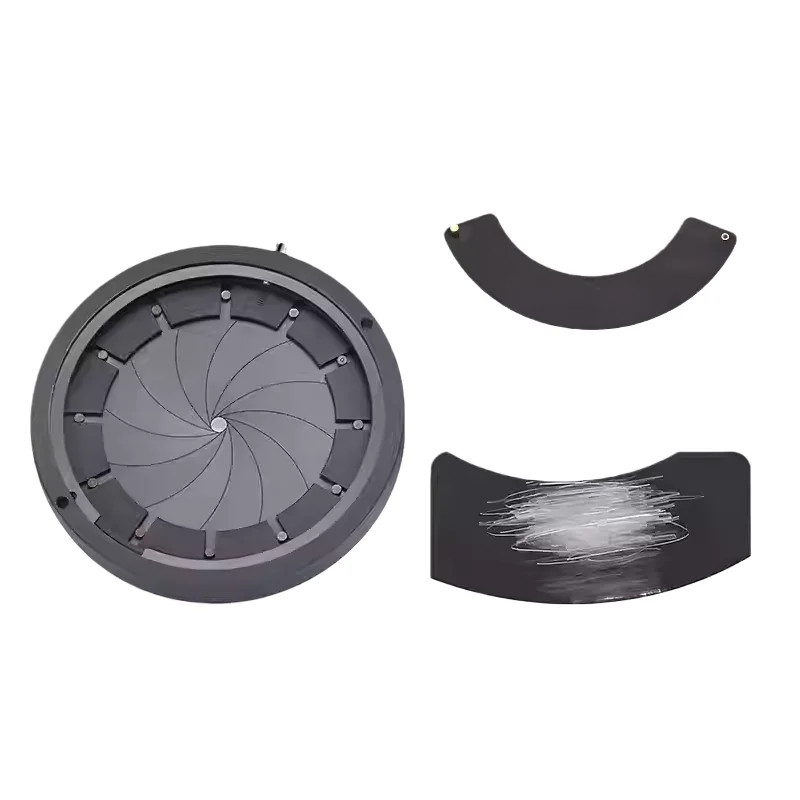 Manual Iris Diaphragm 1.5-33mm Variable Aperture OD53mm Lab Industrial Optical