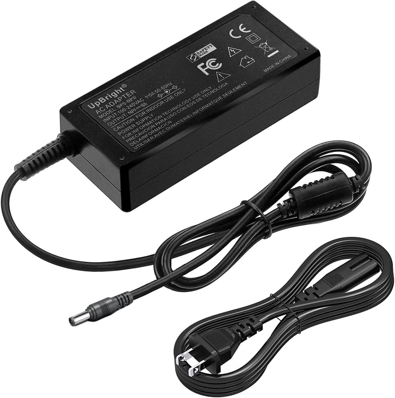 12V AC/DC Adapter 3A Power Supply for Arcade1up Game Machines Riser Table
