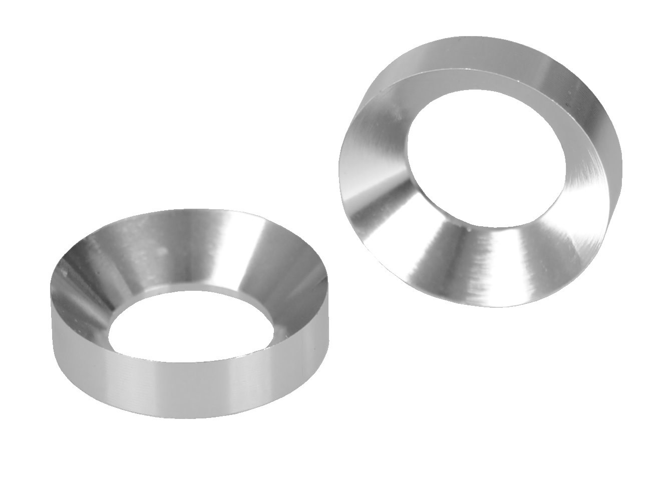 Aluminum alloy concave washers for M8 M10 GDH 3/8" BMX crank spindle bolts