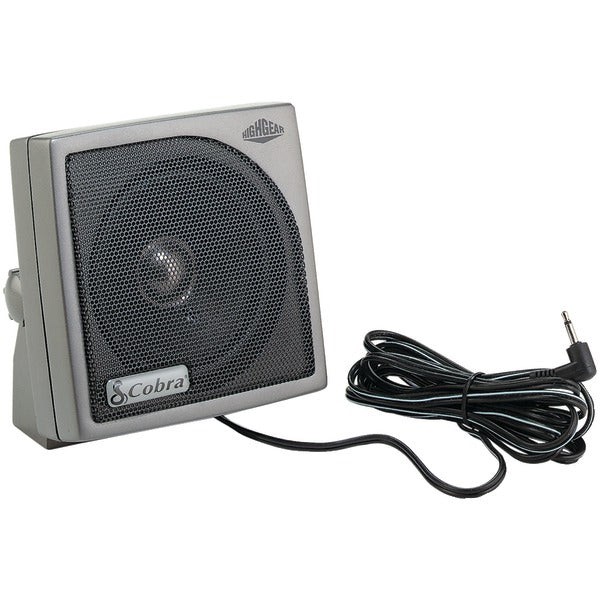 300Hz - 3kHz External CB Speaker w/ 3.5 mm, Plug Noise-Canceling - Cobra HG S500
