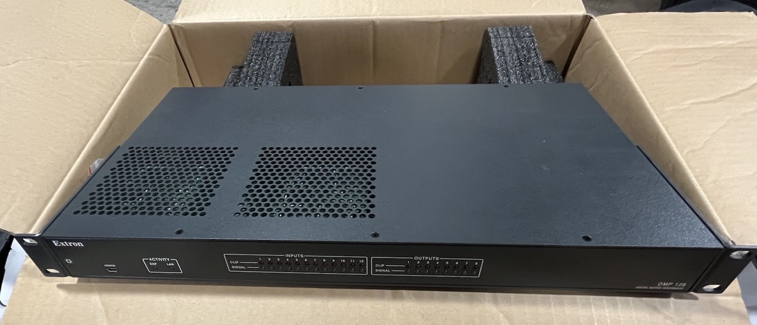 Extron DMP 128 C P ProDSP Digital Matrix Processor with AEC and POTS 60-1179-01