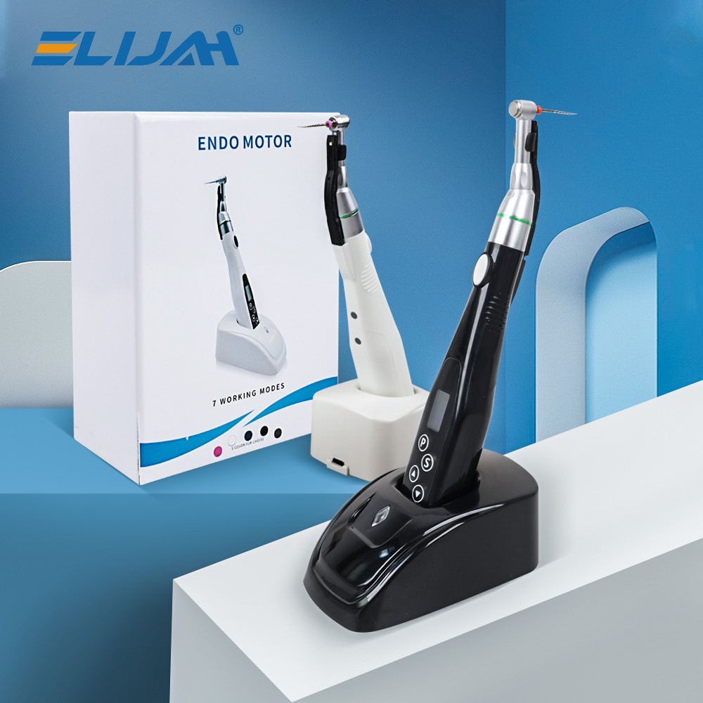 Dental Wireless LED Endo Motor 16:1 Contra Angle Handpiece Root Canal Treatment