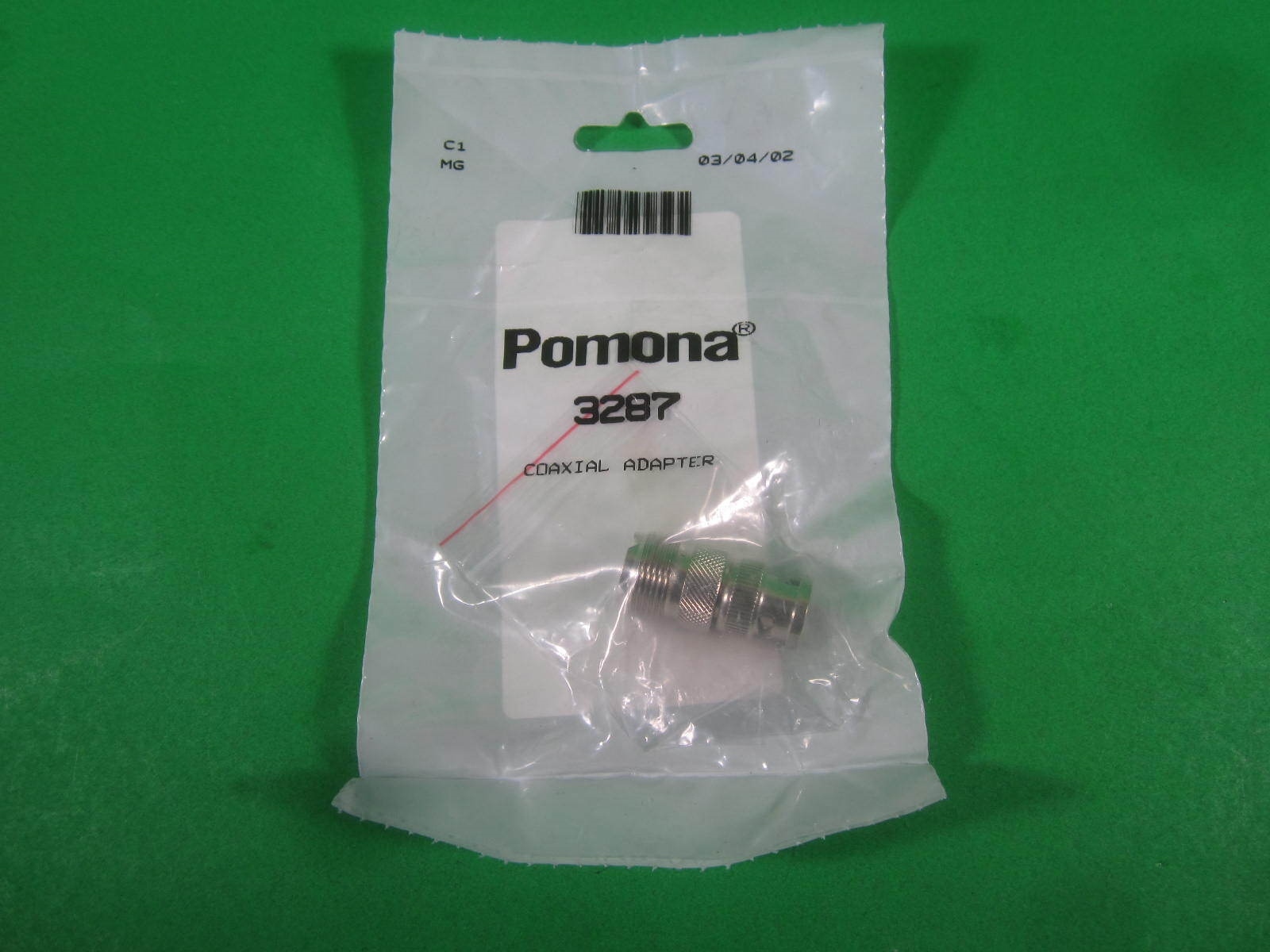 Pomona Coaxial Adapter -- 3287 -- New