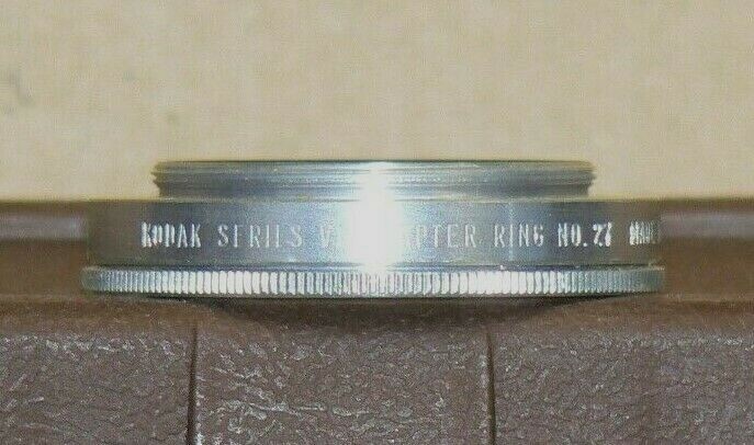 Kodak Series VI No 27-36.5mm  Adapter with a Retaining Ring