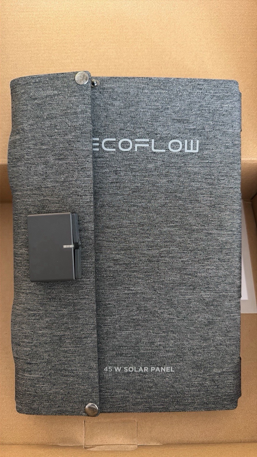 Compact and lightweight EcoFlow 45W solar panel