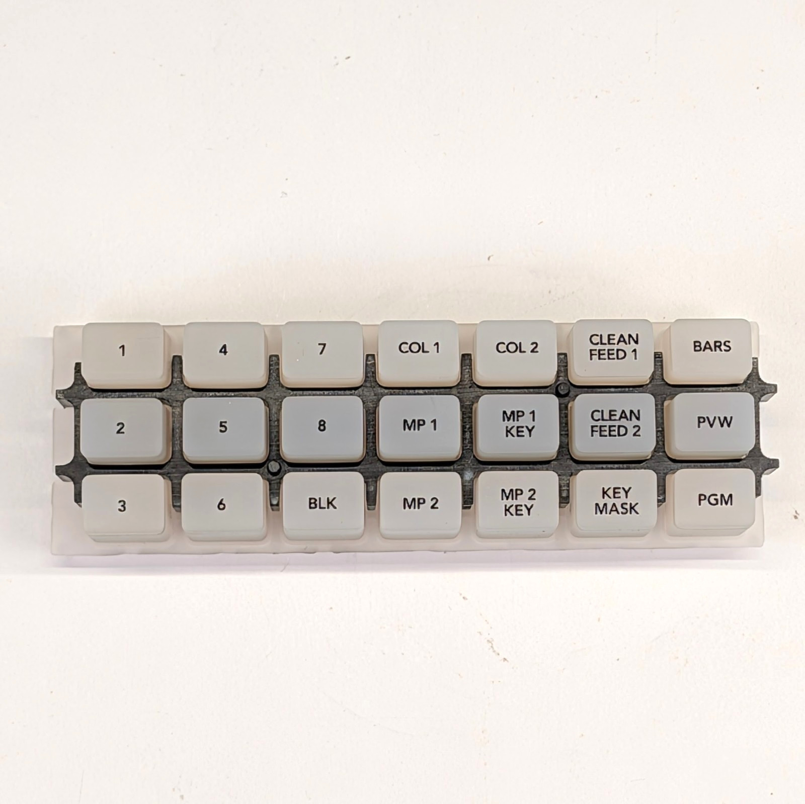 Blackmagic Design ATEM Production Studio 4K Button Panel Keycaps & Spacer