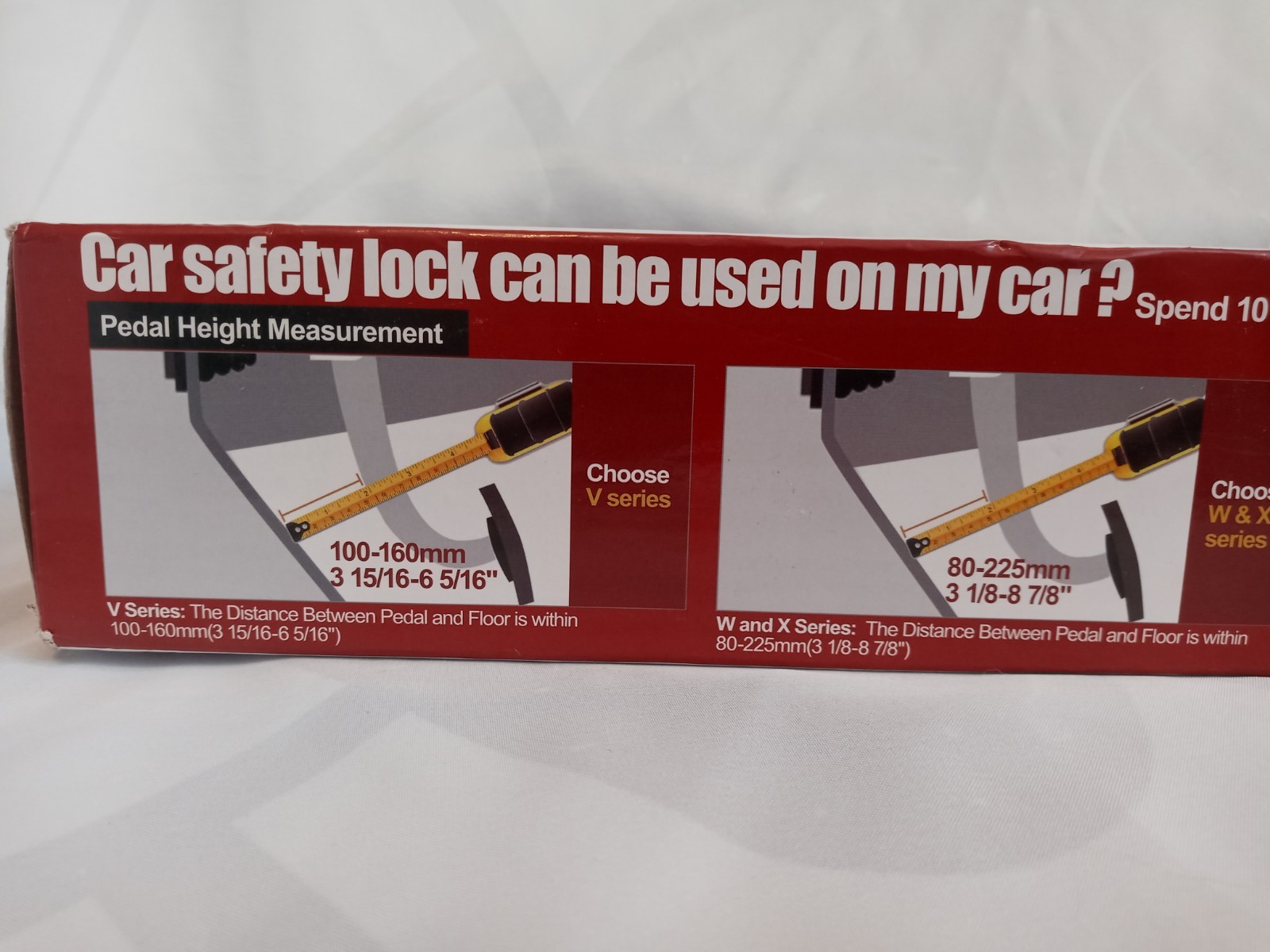 Multi-Function Car Safety lock; New Open Box