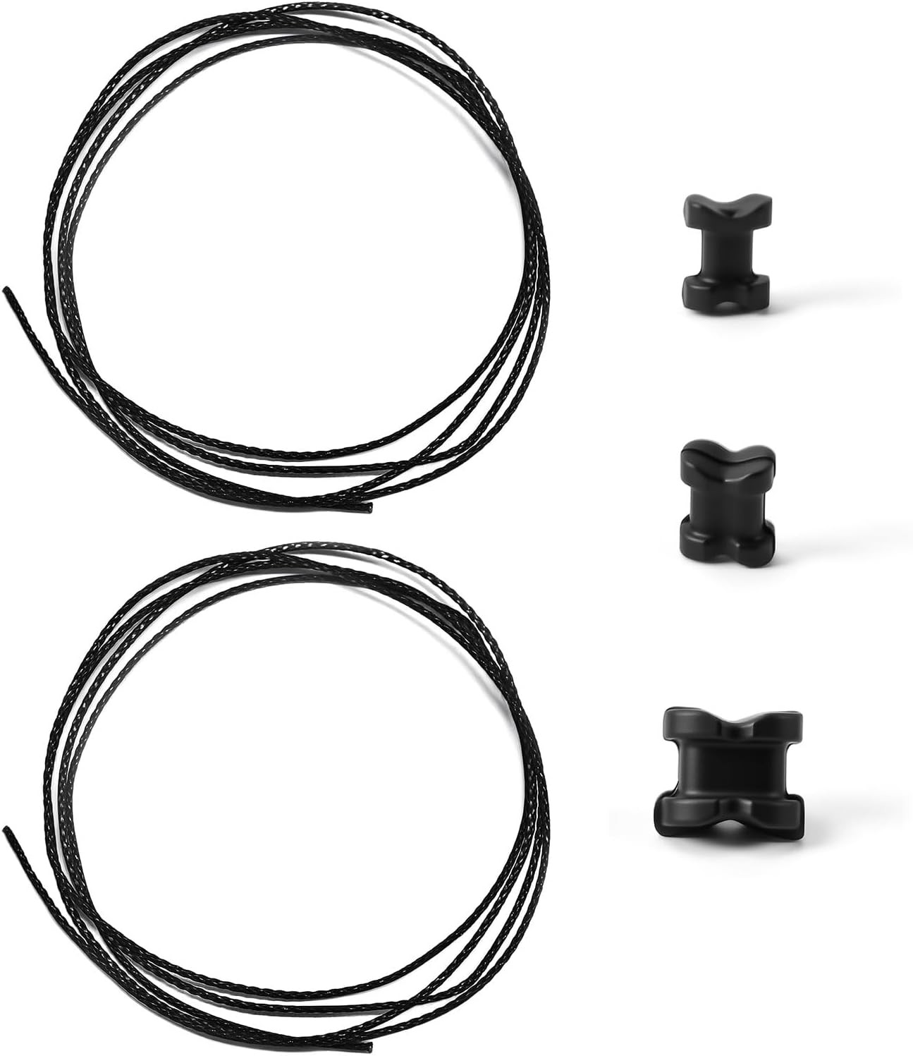Bowmar Peep Tuner Replacement for Compound Bows - 3 Sizes, Black