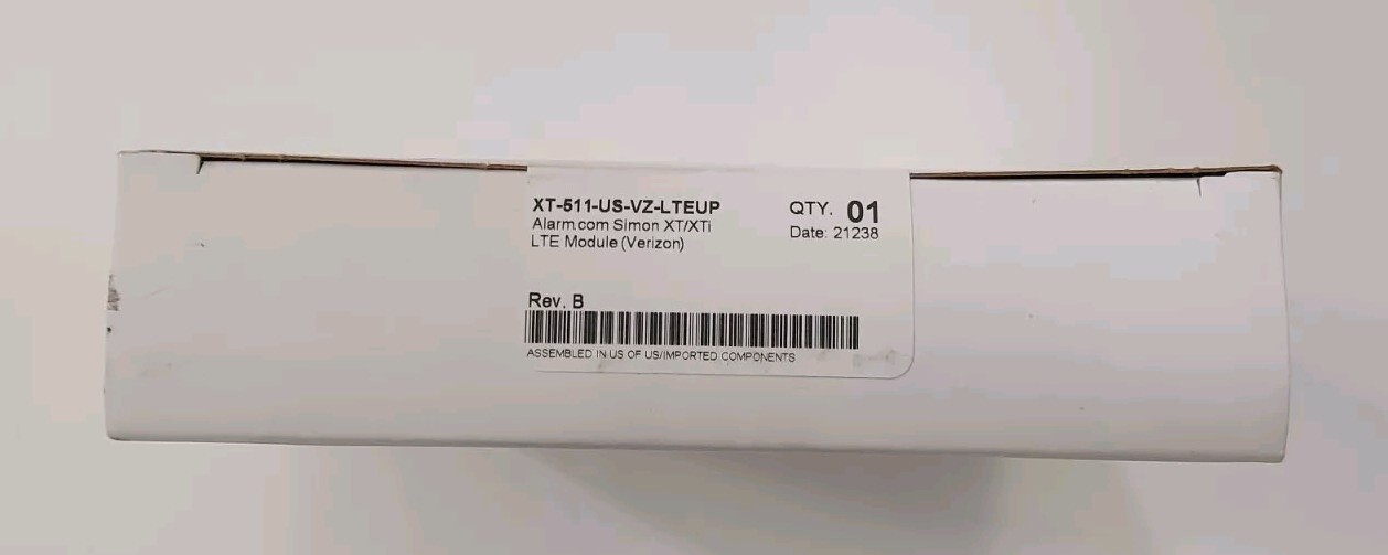 ALARM. COM XT-511-US-VZ-LTEUP Verizon Cell Module INTERLOGIX SIMON XT/XTi - NIB