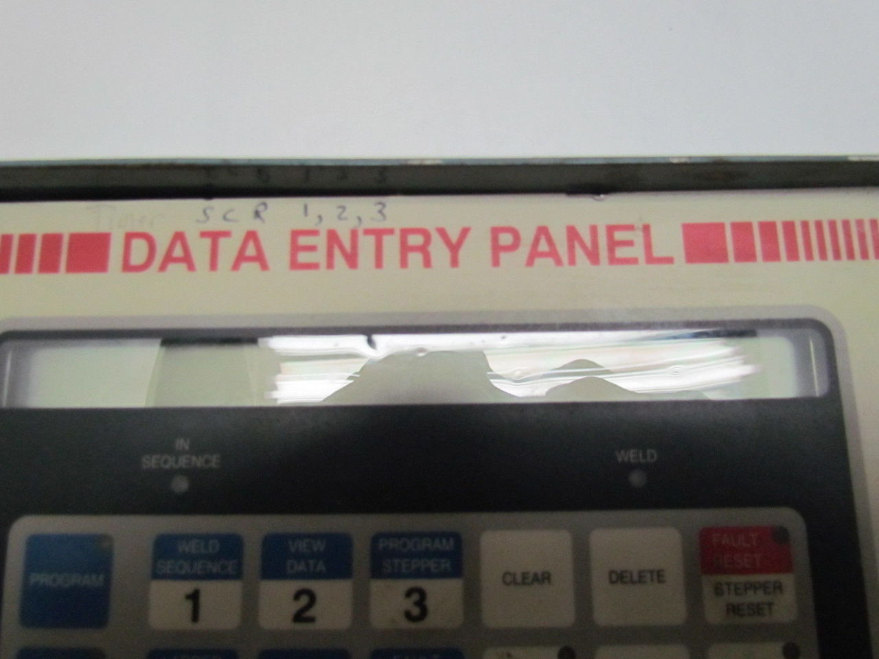 Robotron 503-4-0328-02 Rev 3 Data Entry Panel No Key