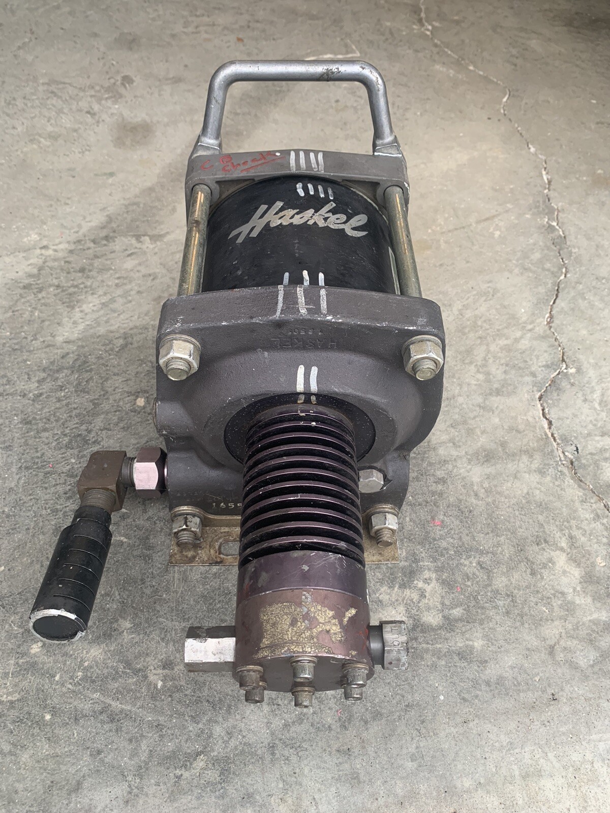 Haskel AA-15 Single-Acting, Single Stage Air Amplifier