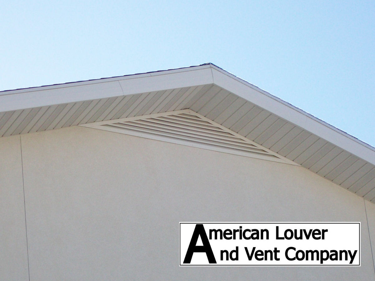 Gable Vent Triangle 4/12 Pitch, 72" Base, 12" h