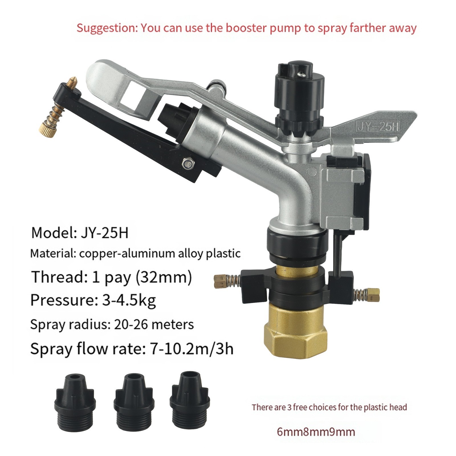 Sturdy Sprinkler Kit for Efficient Farm Irrigation Consistent Performance