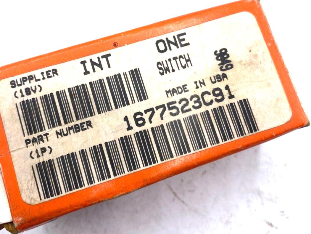 INTERNATIONAL 1677523C91 SWITCH LAMPS 28V MADE IN USA🔔