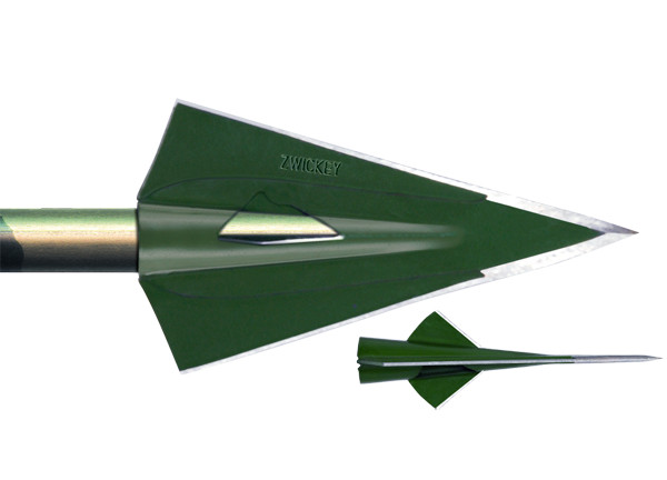 Zwickey Delta 4 Blade 11/32" 135 Grain Glue On Broadheads - 3 Pk