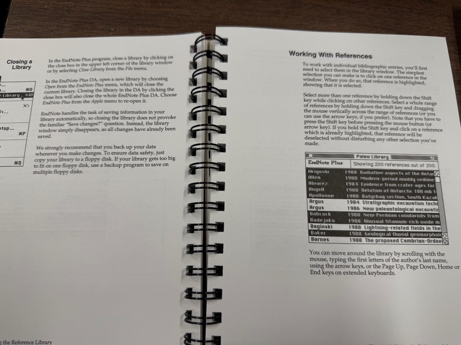 Vintage Macintosh software : ENDNOTE with manuals 3-1/2 disks
