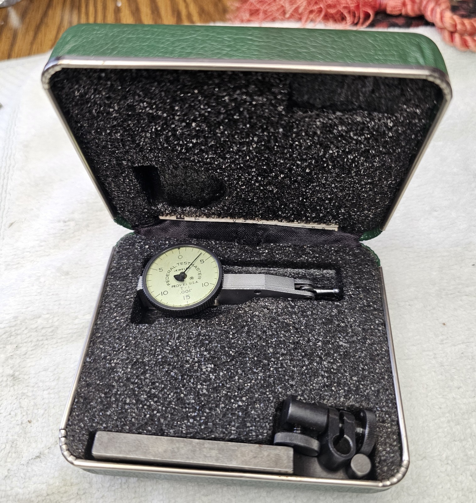 Federal T-1 Testmaster Indicator .001" graduation