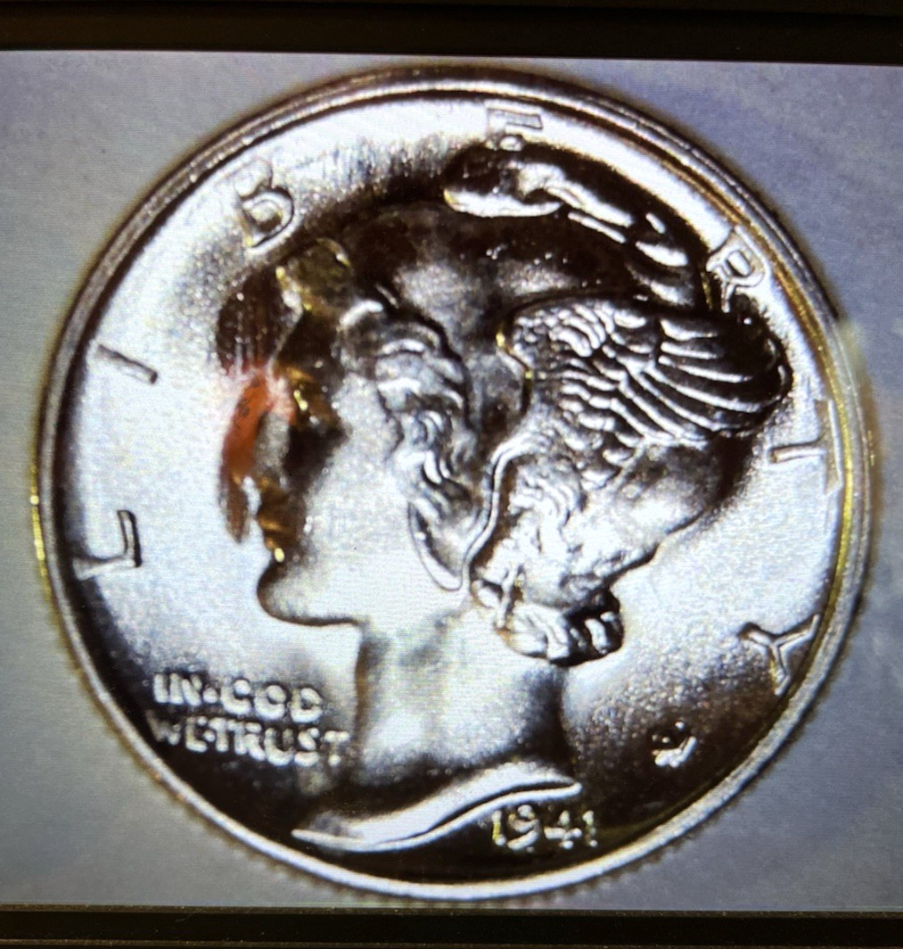 1941-s MERCURY DIME PRISTINE * PL* FSB  RARE  IN THIS HIGH GRADE, SEE DISCRPTION