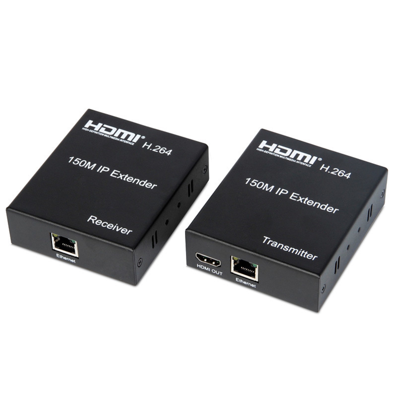 HDMI H.264 150M IP Extender Over Cat5e Cat6 RJ45 Ethernet Cable for PS3 DVD HDTV