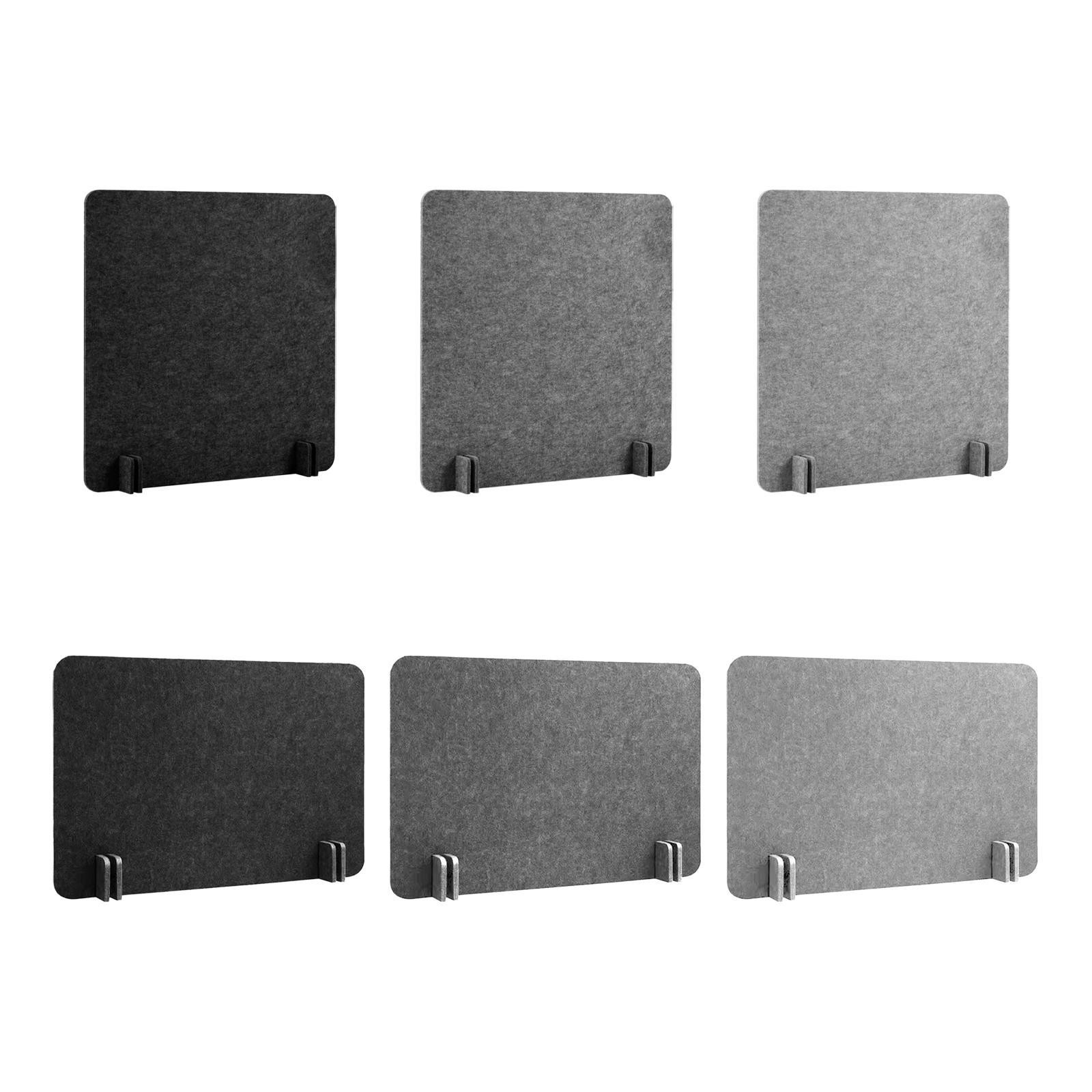 Acoustic Desk Divider Desk Partition Felt Reducing Noise and Distraction