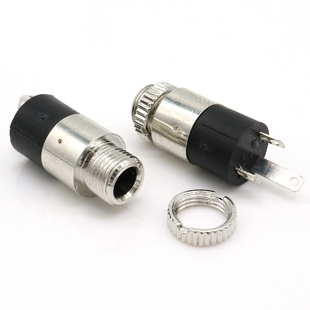 20PCS 3.5mm 1/8 inch Female Stereo Jack Panel Mount Connector