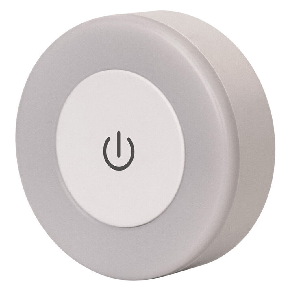 2Pcs LED Sensor Night Lights Magnetic Base Wall Lamp Dimming Bedroom Night Lamp