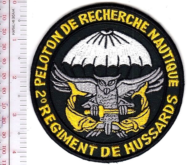 France French Army 2nd Hussard Regiment RECON Diver Armee 2° Regt NO TARIFF