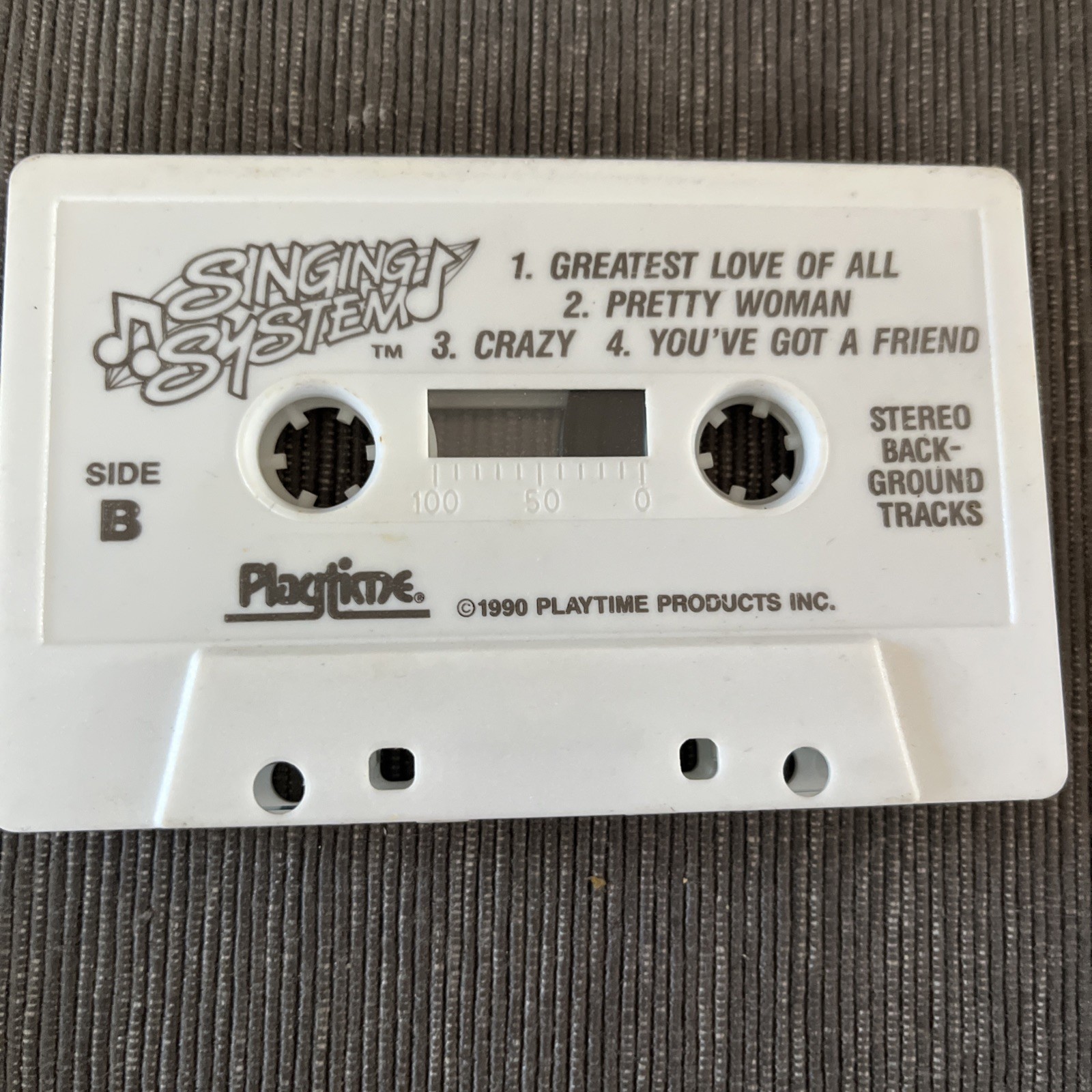 Playtime Singing System 1999 Cassette