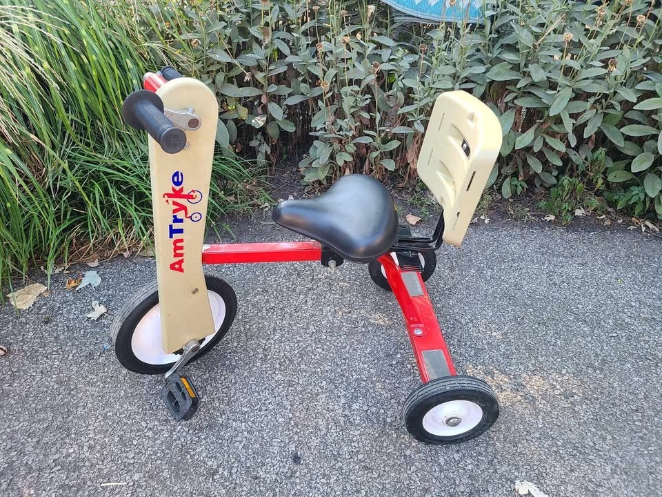 AMTRYKE Special Needs Hand & Foot Pediatric Therapy PT Tricycle Adjustable Seat