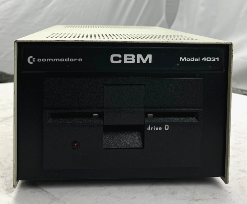 Commodore CBM 4031 IEEE-488 Floppy Drive PET 8032 4032 Untested
