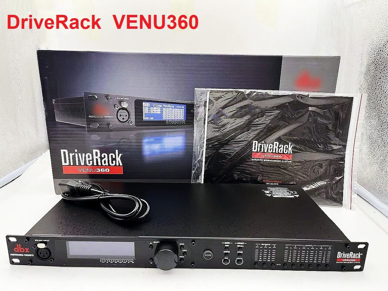 VENU360 DBX DriveRack Venue 360 3x6 Loudspeaker Management System PROAUDIOSTAR