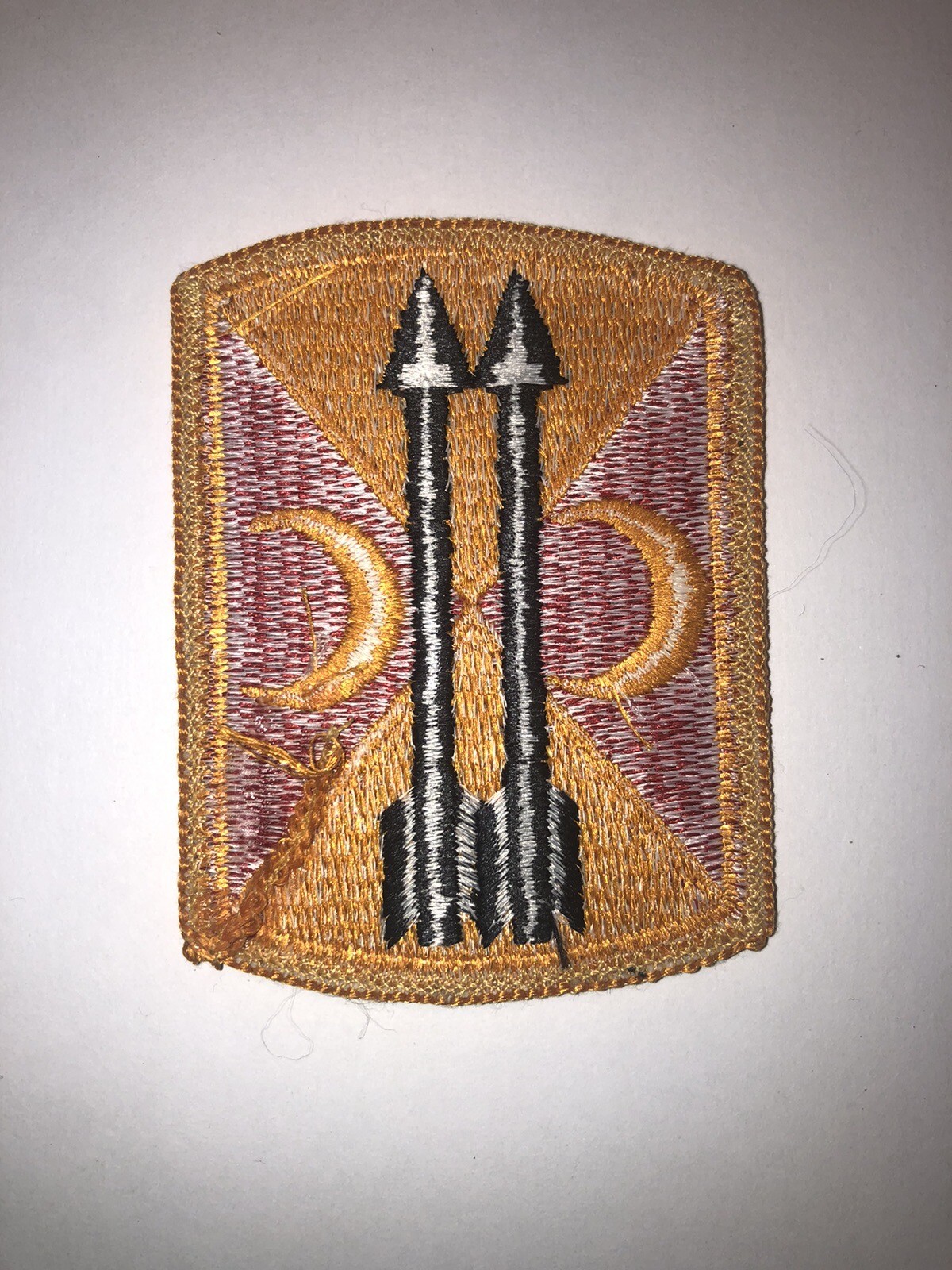 212th Artillery Brigade U.S. Army Shoulder Patch Insignia