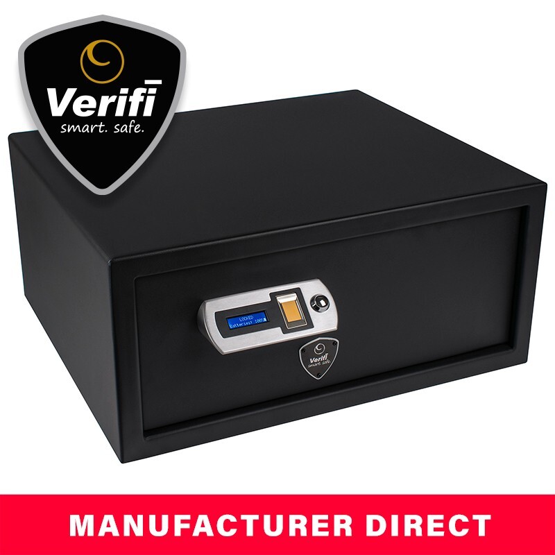 Verifi Smart Safe S5900 Biometric Gun Safe for Handguns, Pistols, Money, Jewelry