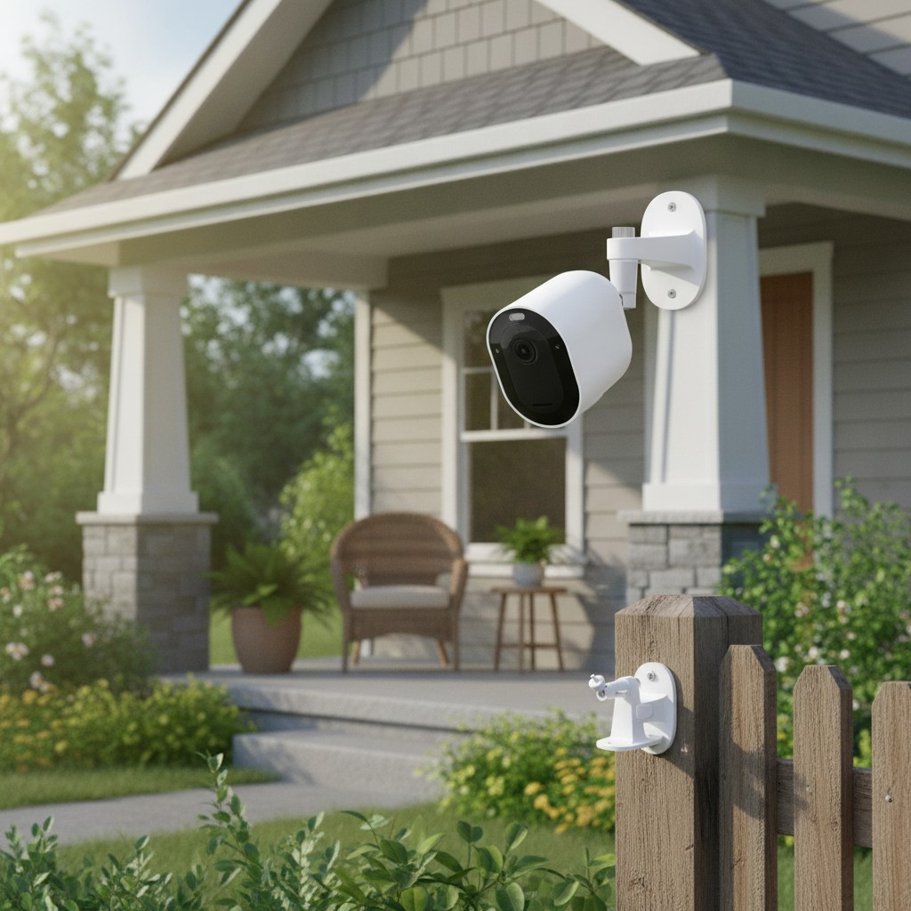 Water-Resistant Wall Mount for Arlo Cameras - 360° Adjustable, Easy Installation