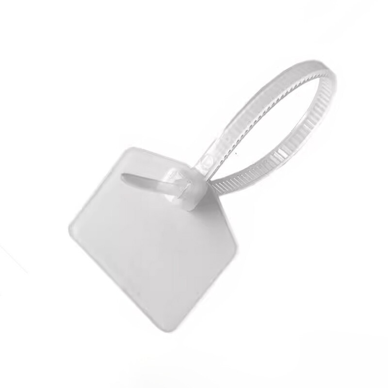 Self-locking Cable Tie Length：120mm Label Ties Writable Zip Nylon Marker Ties