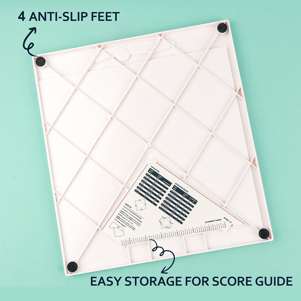 12x12" Multi-Purpose Scoring Board Envelope Gift Box Maker Scoring Tools
