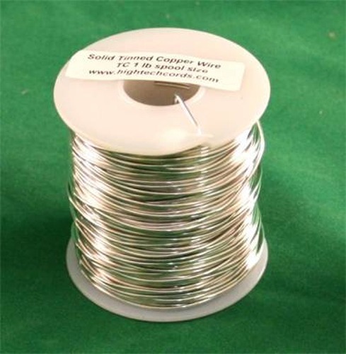 1 lb. 16g Gauge Tinned Wire for Stained Glass Projects