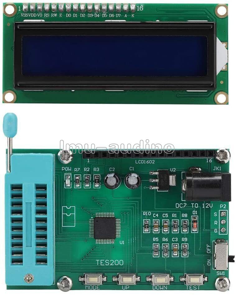 TES200 Digital Integrated Circuit Tester 74/40 Series IC Logic Gate Test Checker