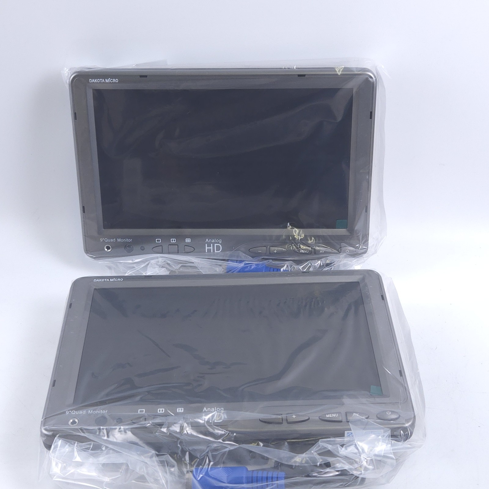 2 Pack Dakota Micro AHD 9" Quad Monitor for Agricultural Industrial Environments