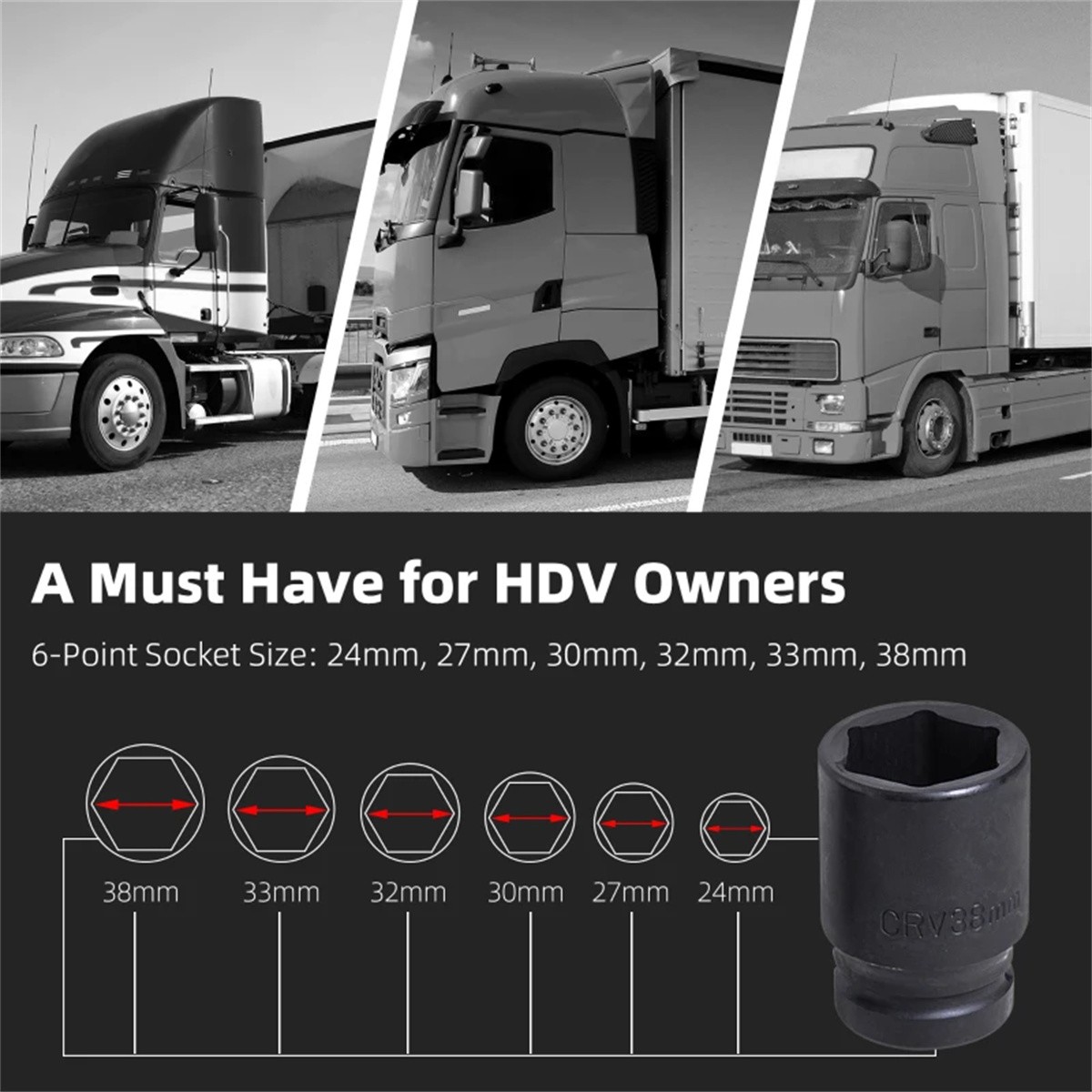 Nut Wrench/Multiplier w/Cr-v Socket