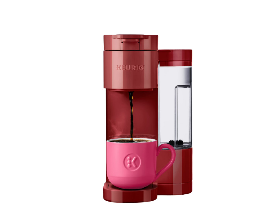 Keurig K-Express Essentials Red Single-Serve K-Cup Pod Coffee Maker